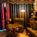 Decorative Lantern-Style Metal Floor Lamp — product view 1