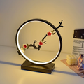 Botanical Ring LED Table Lamp — product view 1