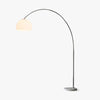 Sneedville Arched Floor Lamp with Marble Base, Adjustable Height