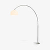 Sneedville Arched Floor Lamp with Marble Base, Adjustable Height