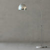 Sneedville Arched Floor Lamp with Marble Base, Adjustable Height